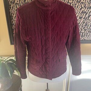 Eddie Bauer Quilted Corduroy Jacket